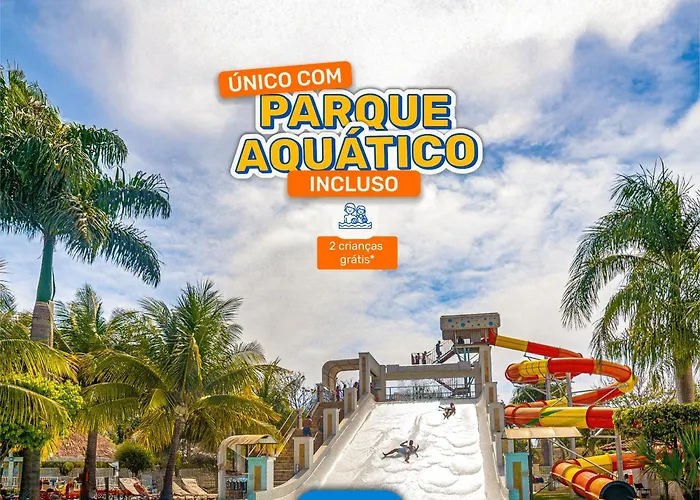 diRoma Lacqua IV direto com o Grupo diRoma com acesso ao Acqua Park e Café da manhã Caldas Novas